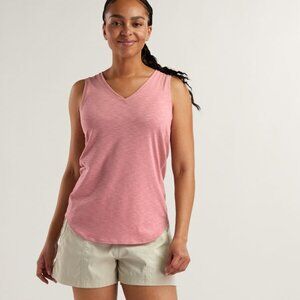 Title Nine Henerala V Neck Tank - yellow - XS